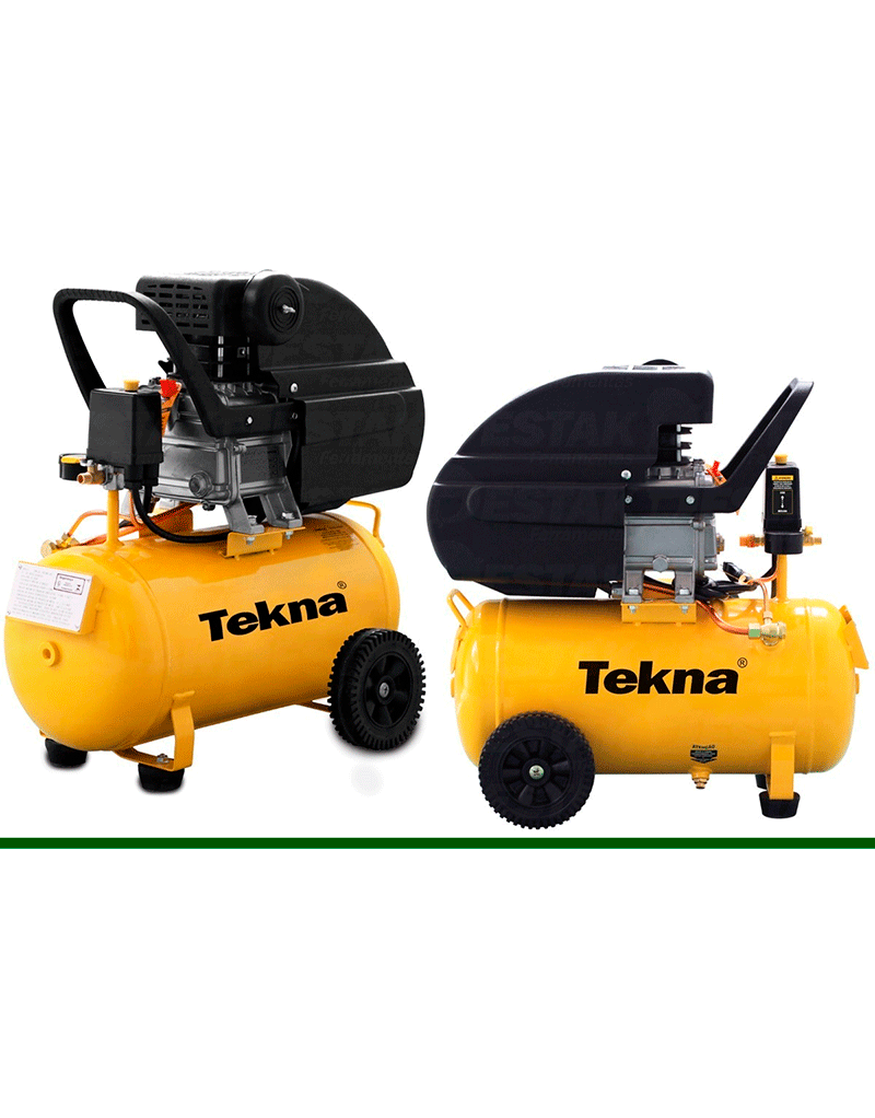 Compressor De Ar Tekna Cp8022 6 4 Pes 20l 2hp 116 Lbs Cp8022 Cor